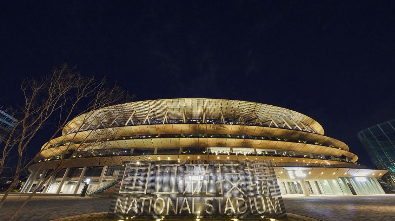 Estadio Olímpico de Tokio 2020. 