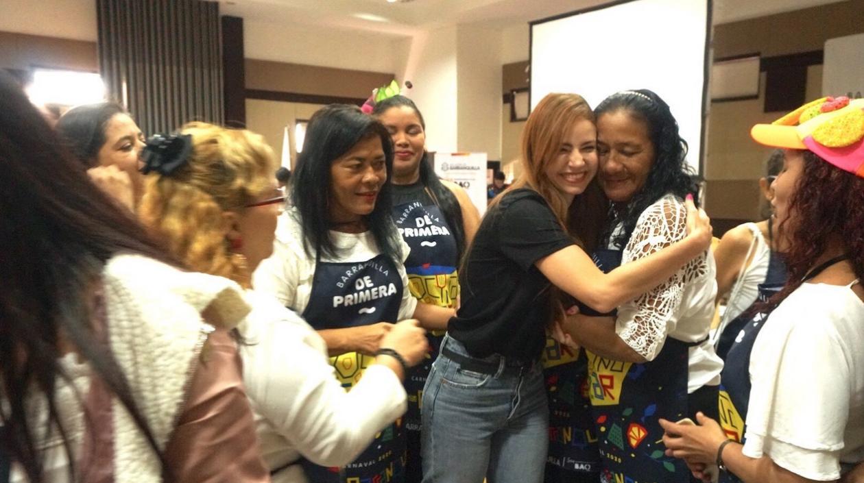 Silvana Puello, primera dama del Distrito.