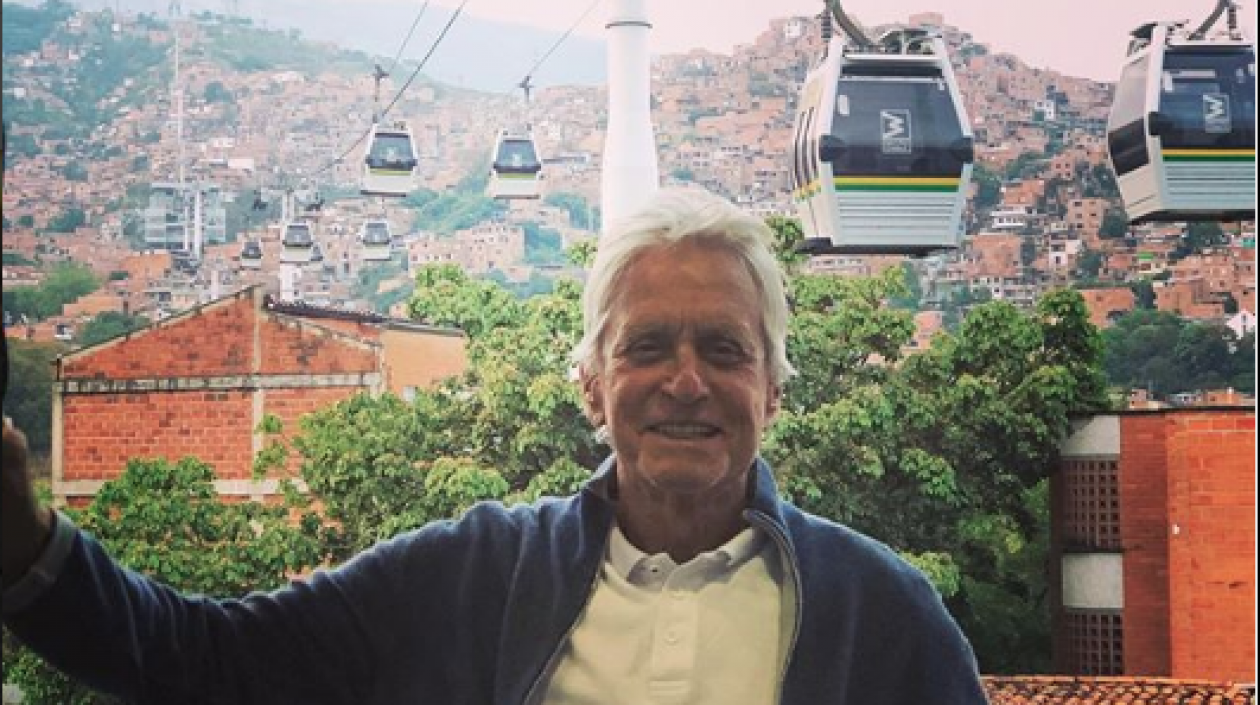 El actor estadounidense Michael Douglas.