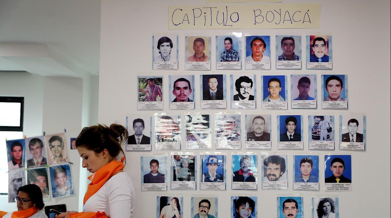 Imagen de las víctimas.