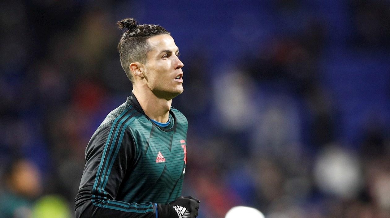 Cristiano Ronaldo, delantero portugués. 