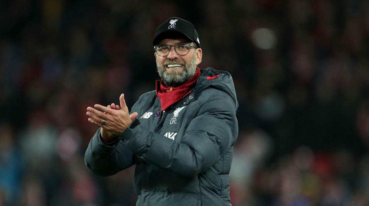 Jürgen Klopp, técnico del Liverpool. 