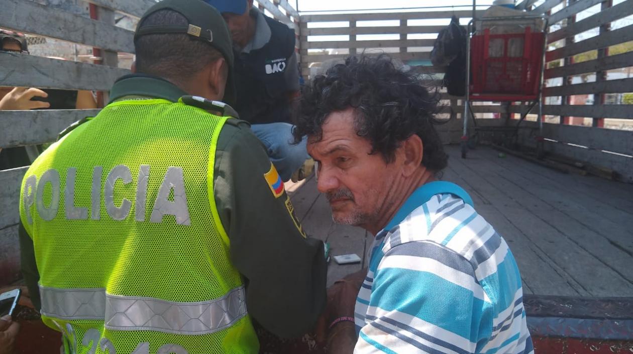 Rodolfo Rojas, hombre a quien le impusieron los comparendos.