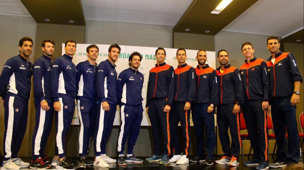 Equipos de Argentina y Colombia. 