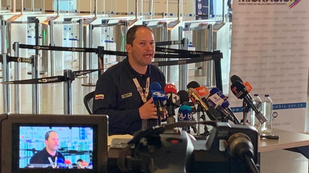 A través de la página web de Migración Colombia comenzará el control a pasajeros.