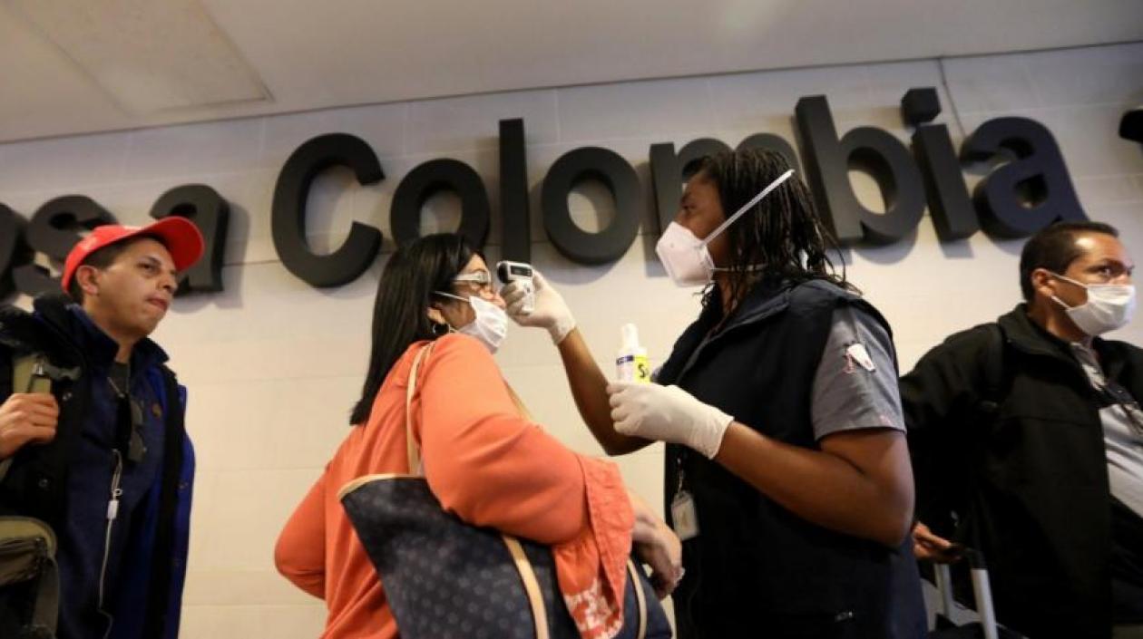 Imagen de controles en el país.