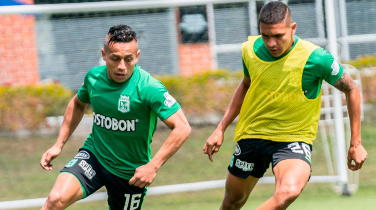 Vladimir Hernández, volante de Atlético Nacional. 