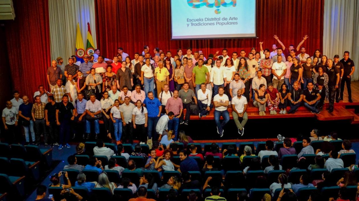 Los nuevos estudiantes.