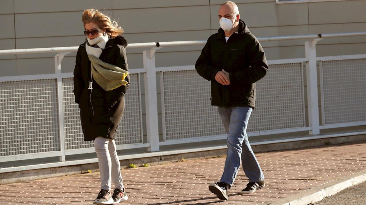 Imagen de ciudadanos en Madrid.