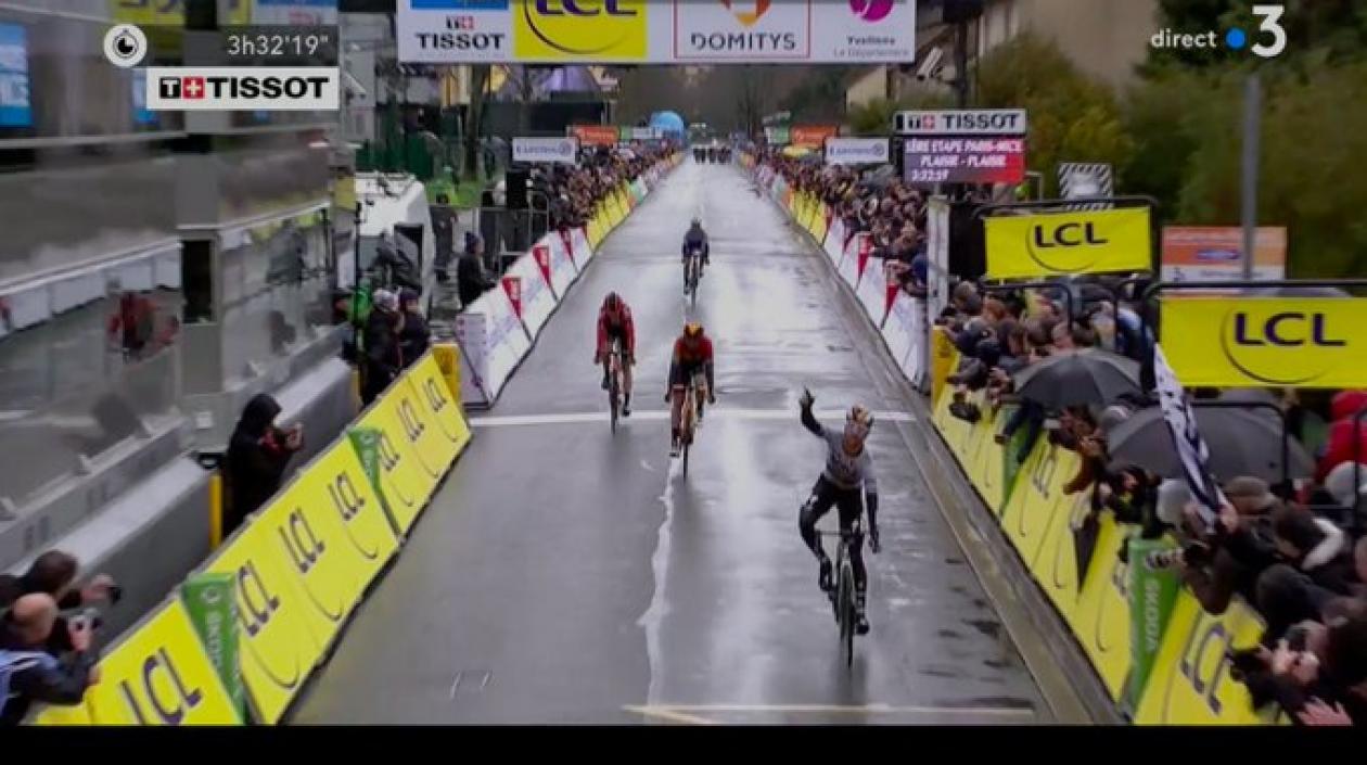 Victoria de Maximilian Schachmann (Bora-Hansgrohe) en la París- Niza.