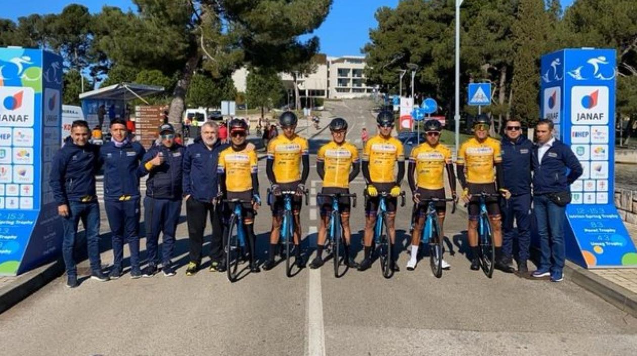 El colombiano participó con su equipo Colombia Tierra de Atletas en Croacia