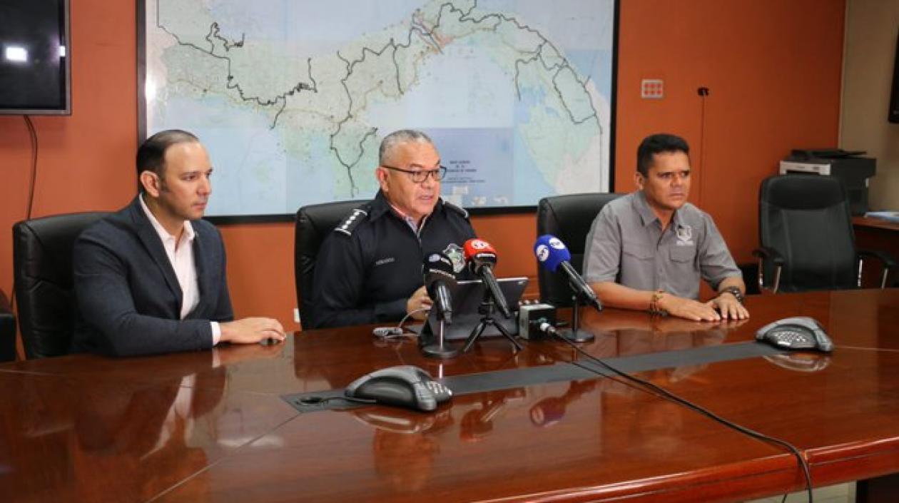 Autoridades panameñas entregaron la información del operativo.