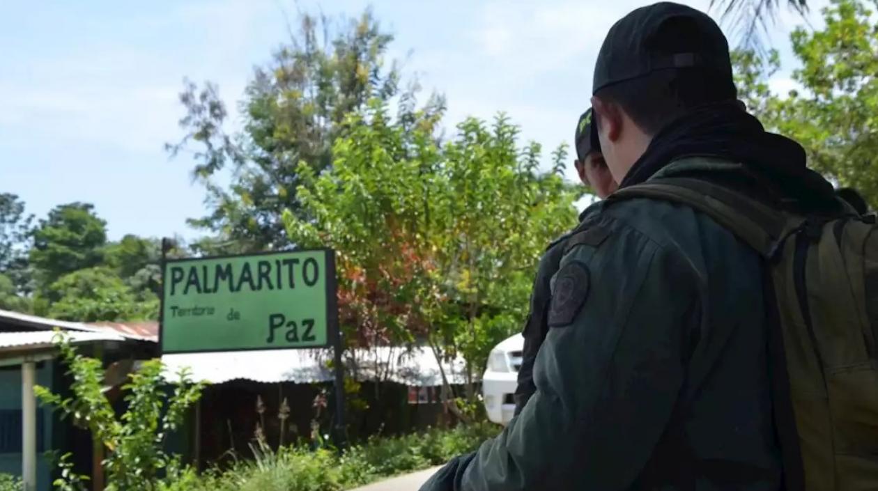 El sector de Palmarito, zona rural de Cúcuta