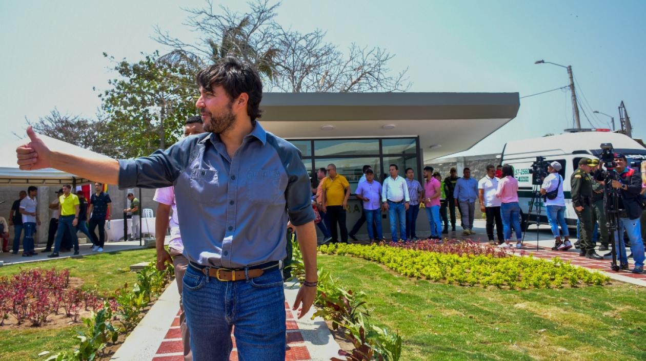 El Alcalde de Barranquilla, Jaime Pumarejo.