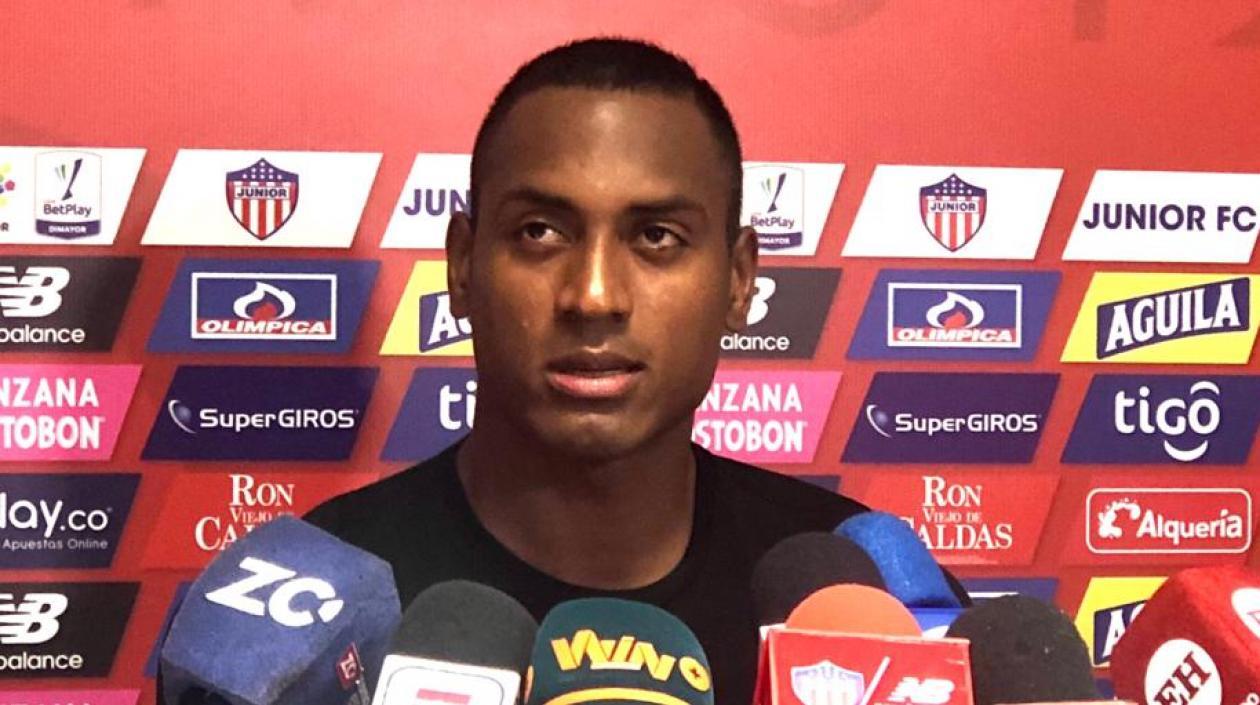 Willer Ditta, defensor del Junior.