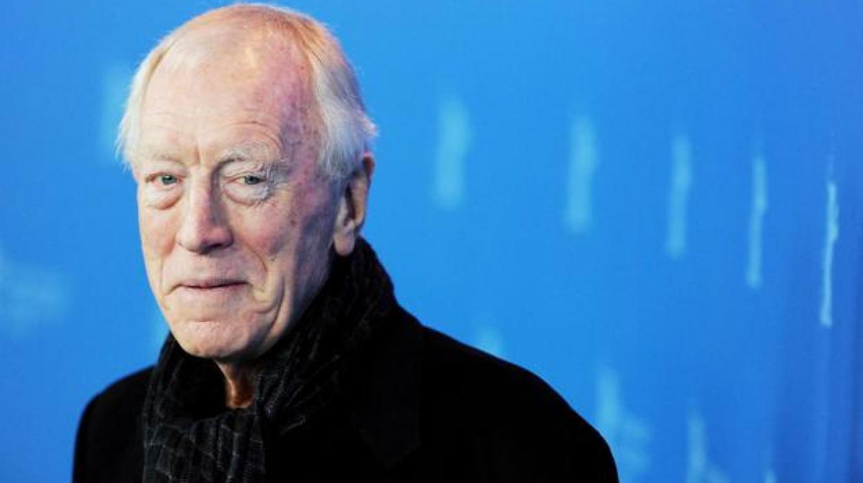 El actor franco-sueco Max von Sydow.