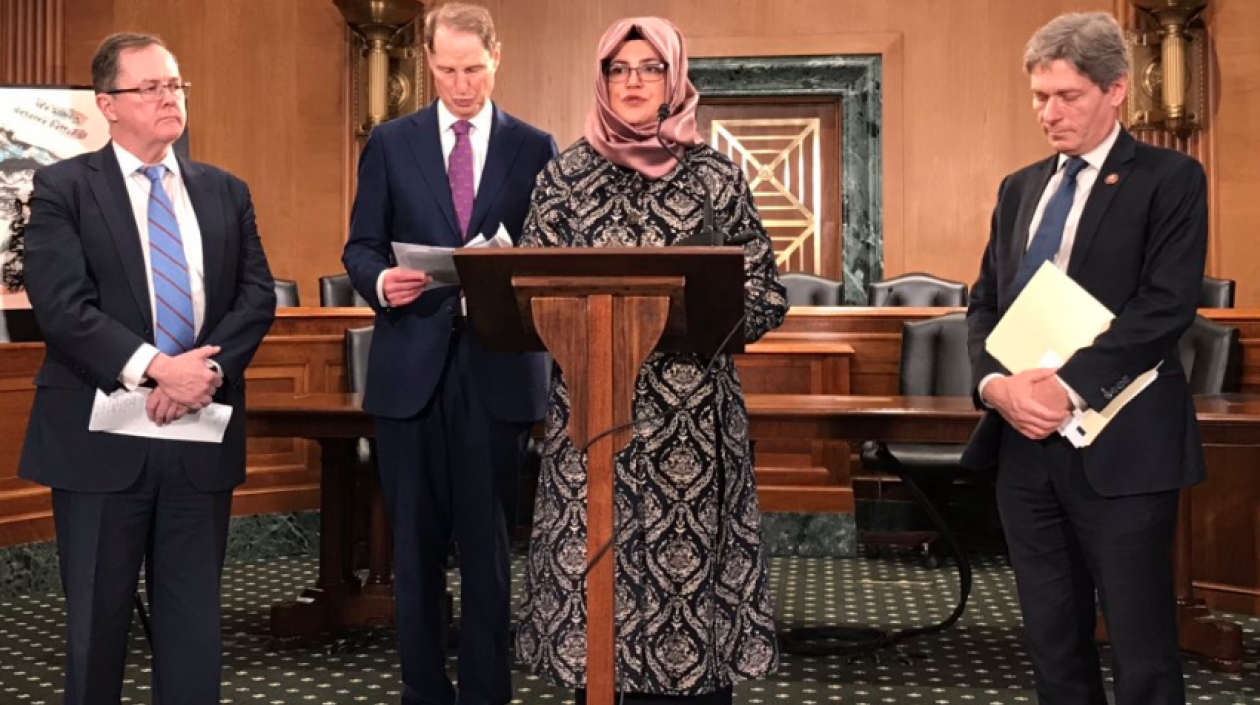 La investigadora y activista turca Hatice Cengiz.