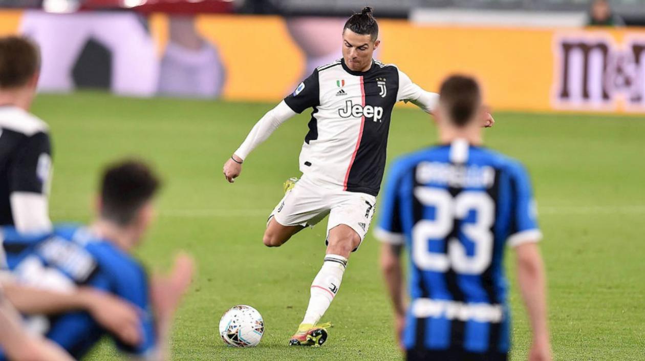 Cristiano Ronaldo, delantero portugués. 