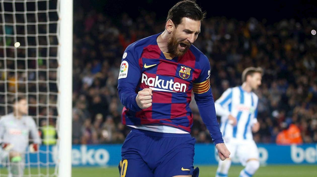 Lionel Messi, jugador argentino. 