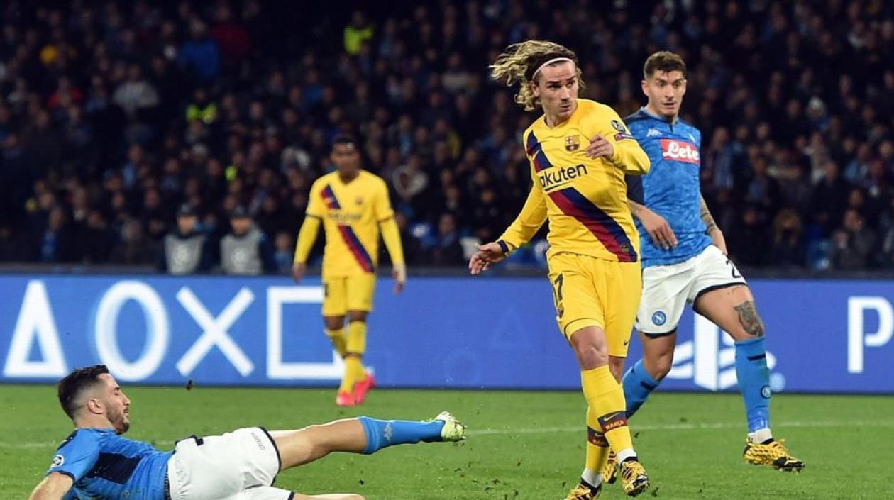 Imagen del partido de ida, disputado en Italia.