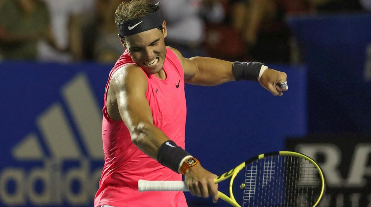 Rafa Nadal, tenista español. 