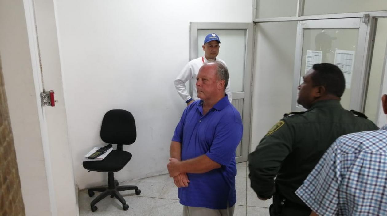 Alan Ross Thiefault, capturado.