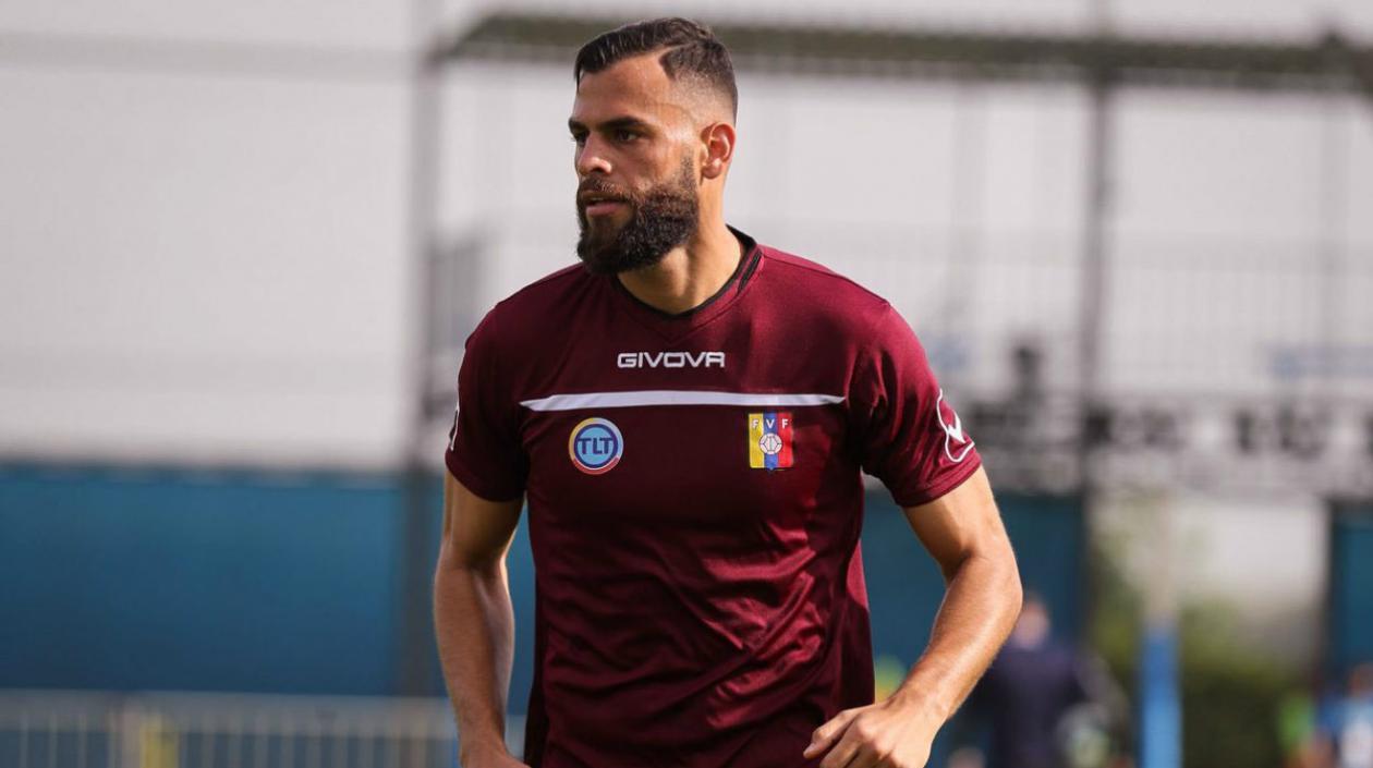 Jhon Chancellor, jugador de la Selección Venezuela. 