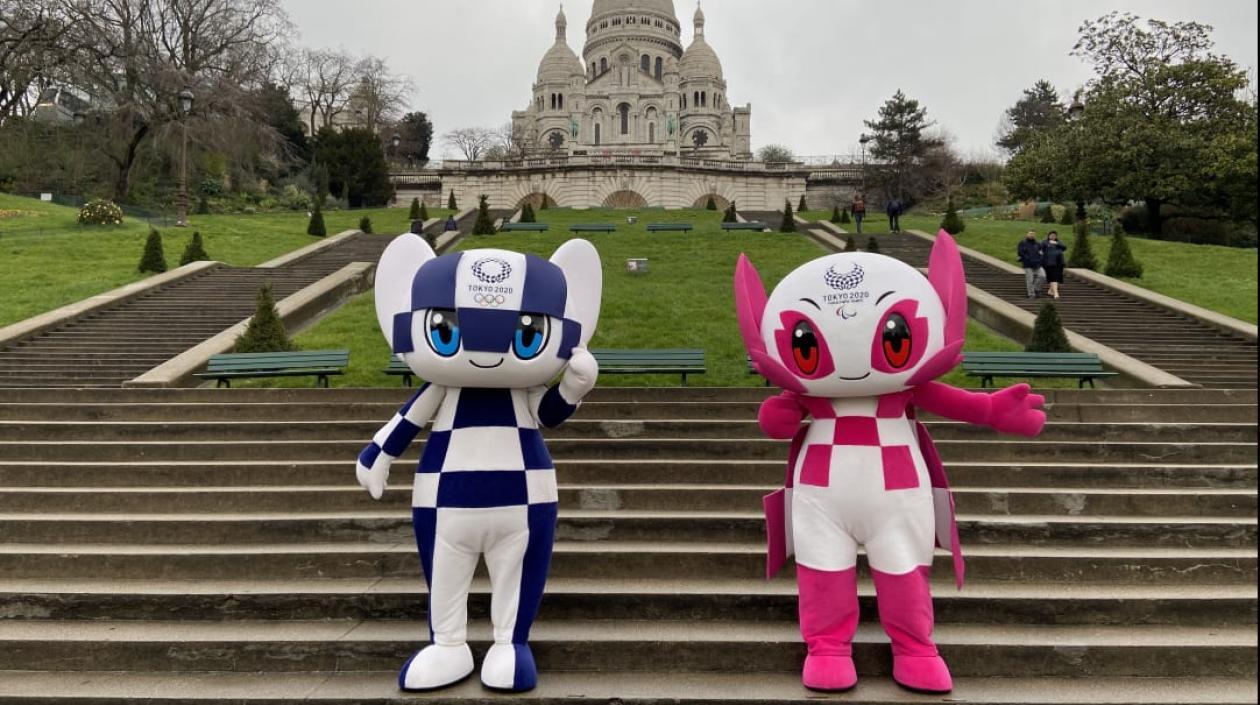 Mascotas de los Juegos Olímpicos.