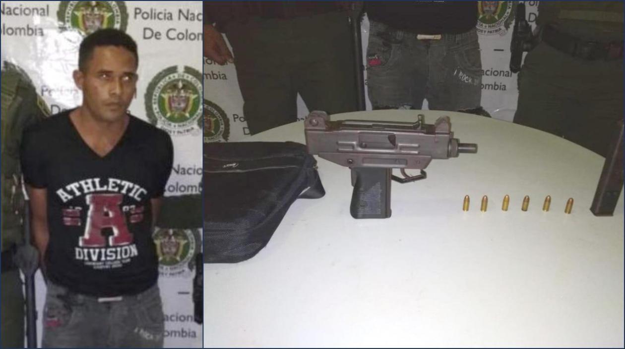 Ezequiel Peña Salcedo, capturado en Puerto Colombia.