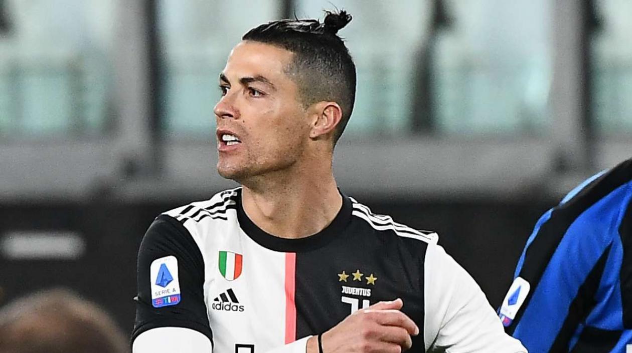 Cristiano Ronaldo, delantero portugués. 