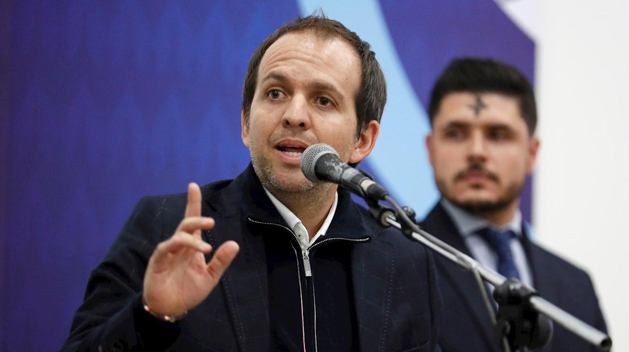 Ernesto Lucena, ministro de Deportes de Colombia. 