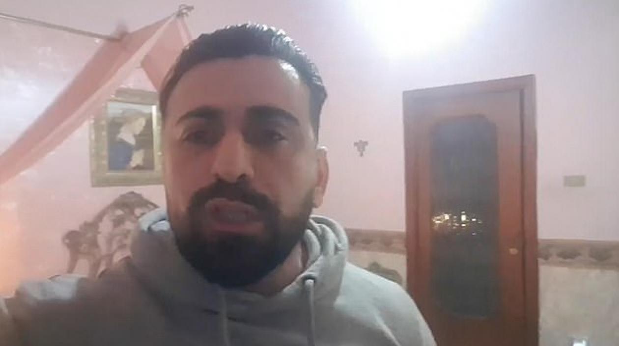 El actor italiano Luca Franzes compartió un video pidiendo ayuda mediante sus redes sociales.