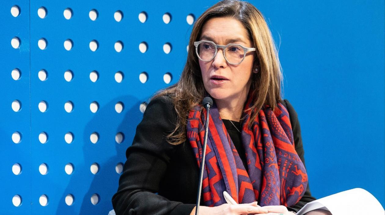 María Fernanda Suárez, Ministra de Minas y Energía.
