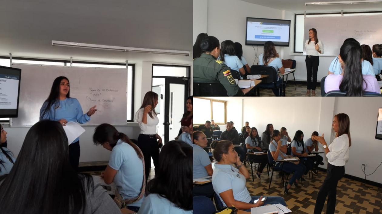 Capacitación a las mujeres.