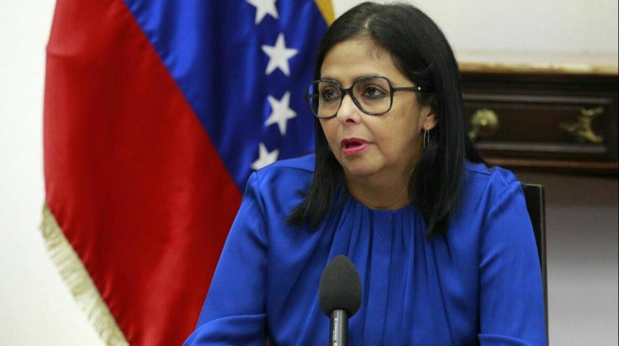 Delcy Rodríguez, vicepresidenta del Gobierno de Venezuela.