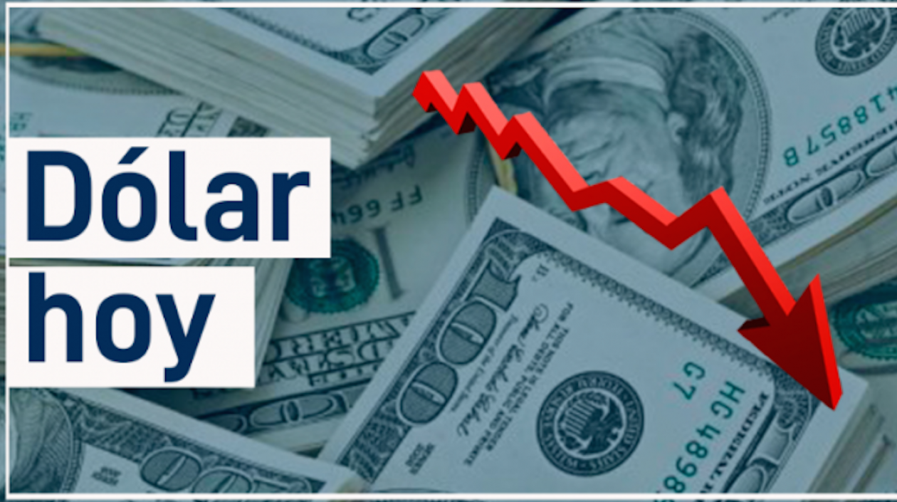 El dólar inició este viernes a la baja.
