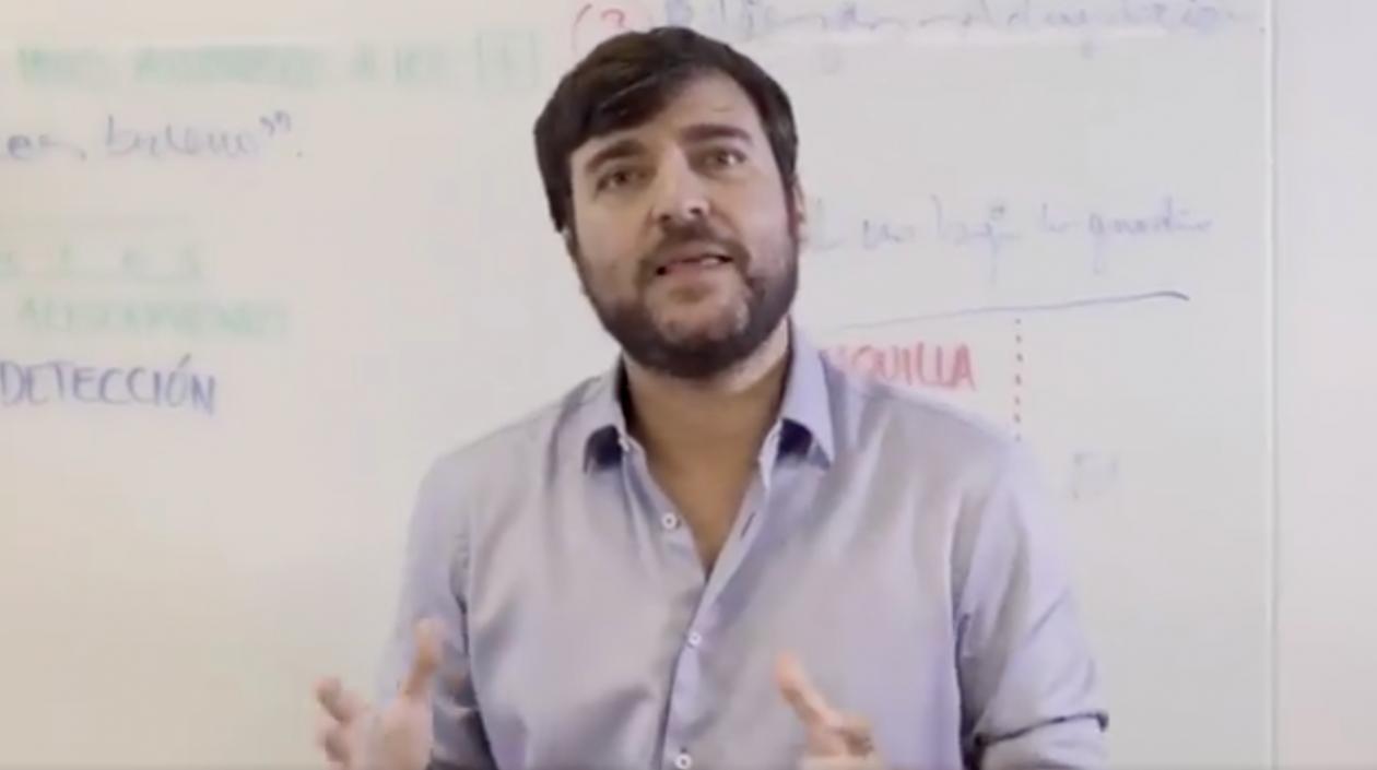 El Alcalde de Barranquilla, Jaime Pumarejo.