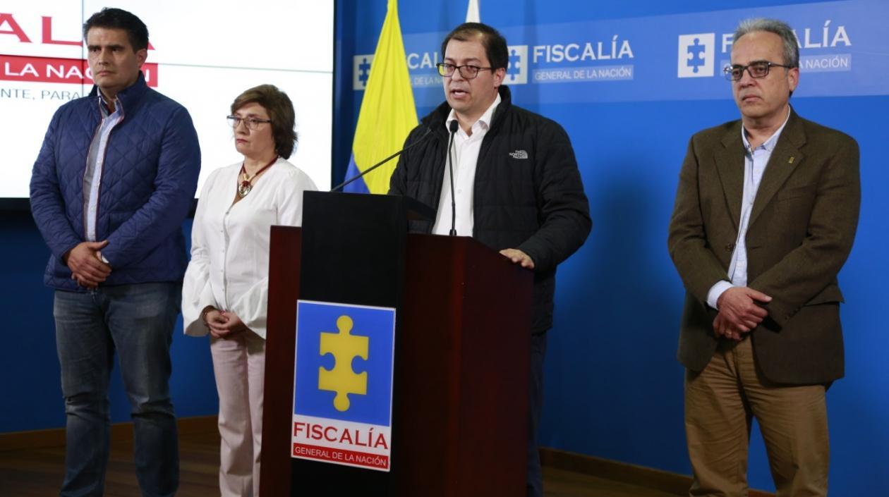 El Fiscal General de la Nación, Francisco Barbosa.