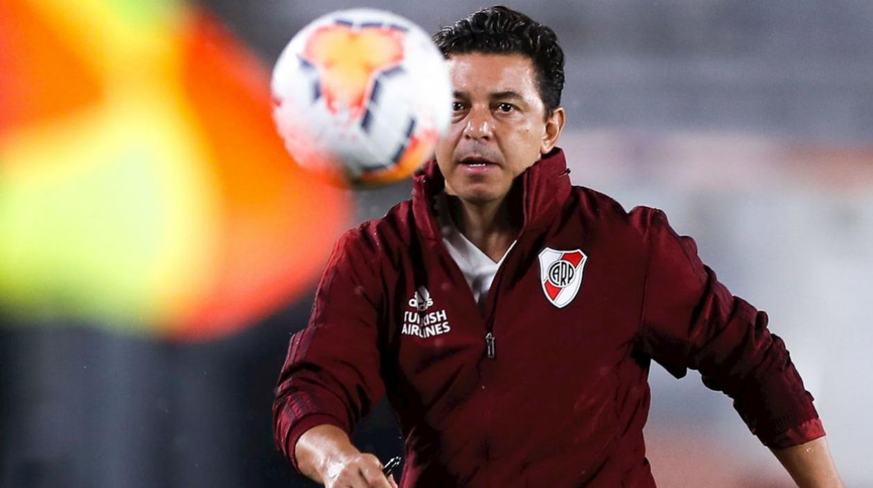 Marcelo Gallardo, técnico de River Plate. 