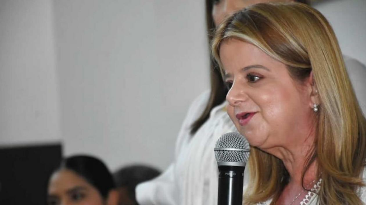 La Gobernadora del Atlántico, Elsa Noguera.