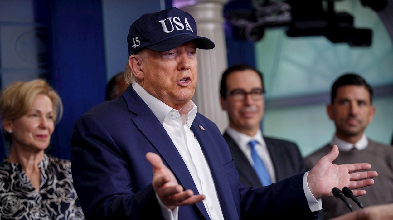 Donald Trump, presidente de los Estados Unidos.