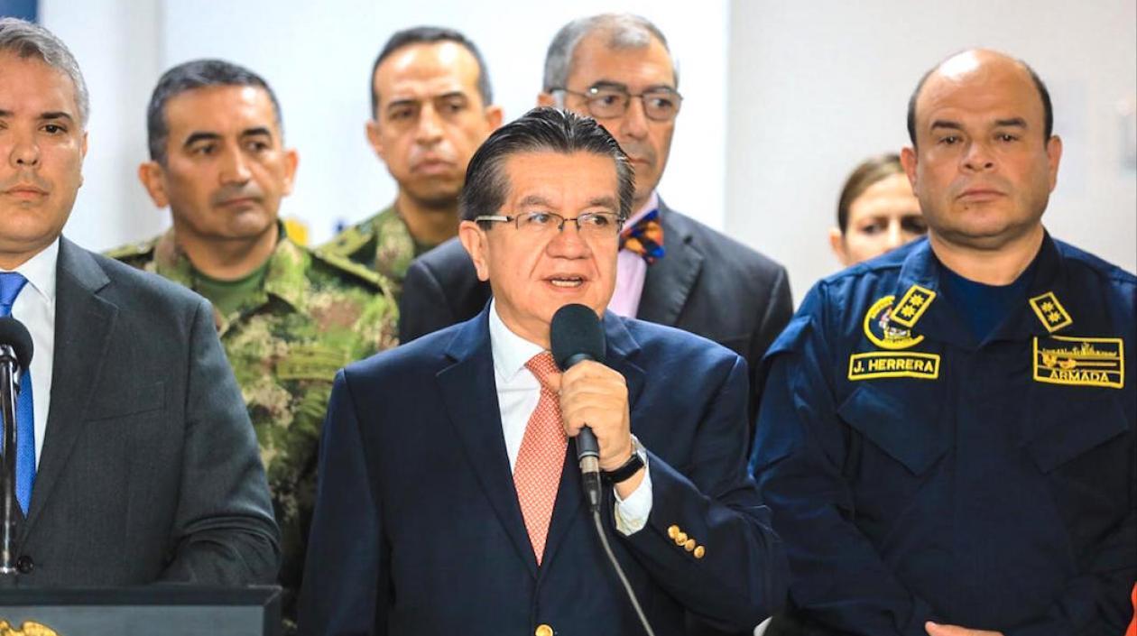 Fernando Ruiz, Ministro de Salud.