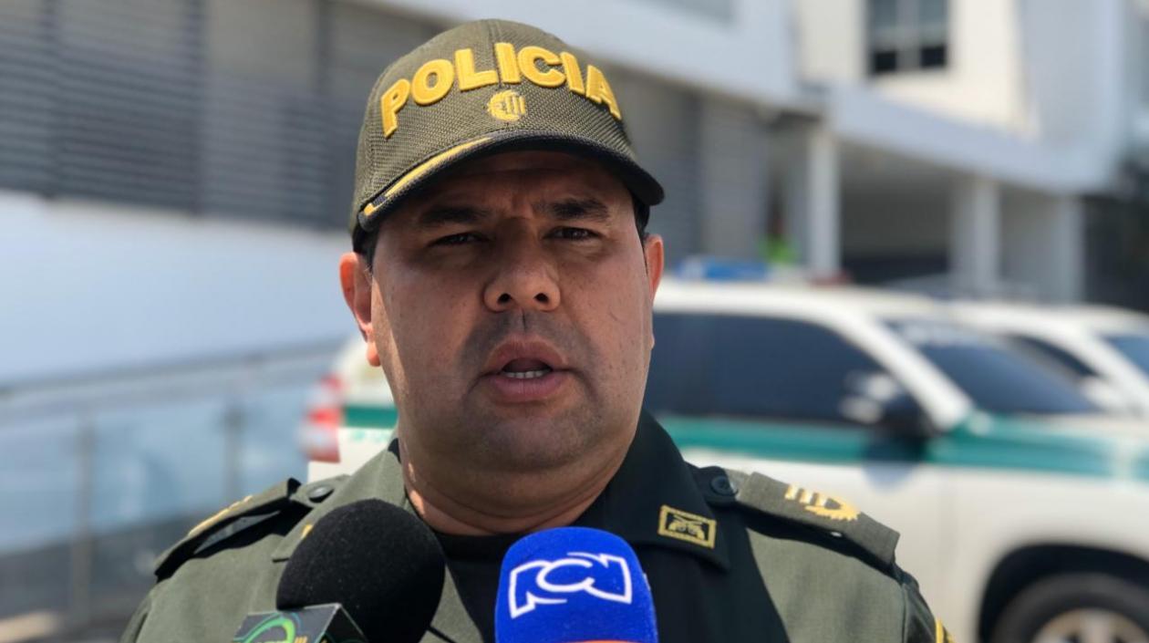 Yecid Peña, comandante operativo de la Mebar.