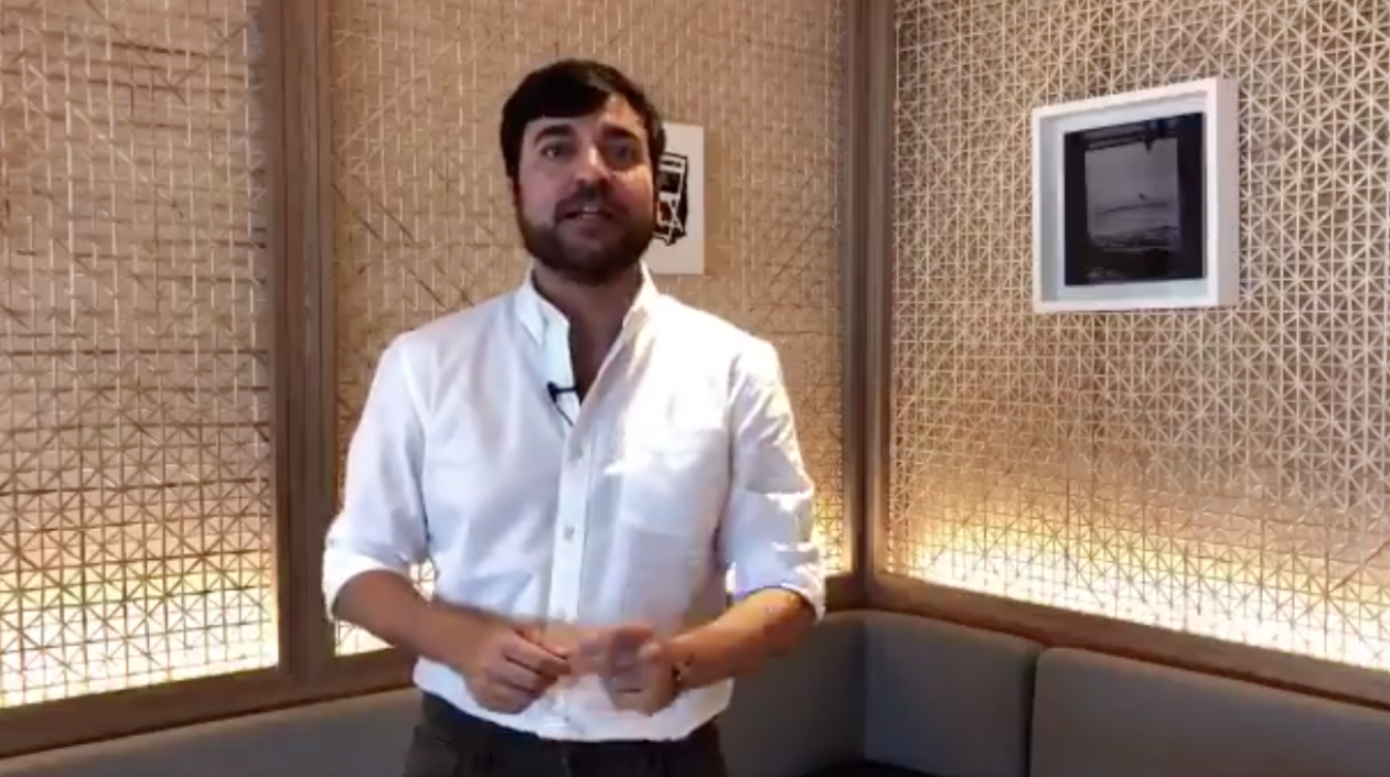 El Alcalde de Barranquilla, Jaime Pumarejo.