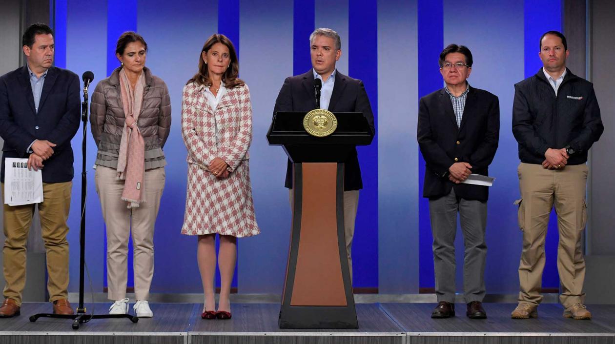 El Presidente de la República, Iván Duque.