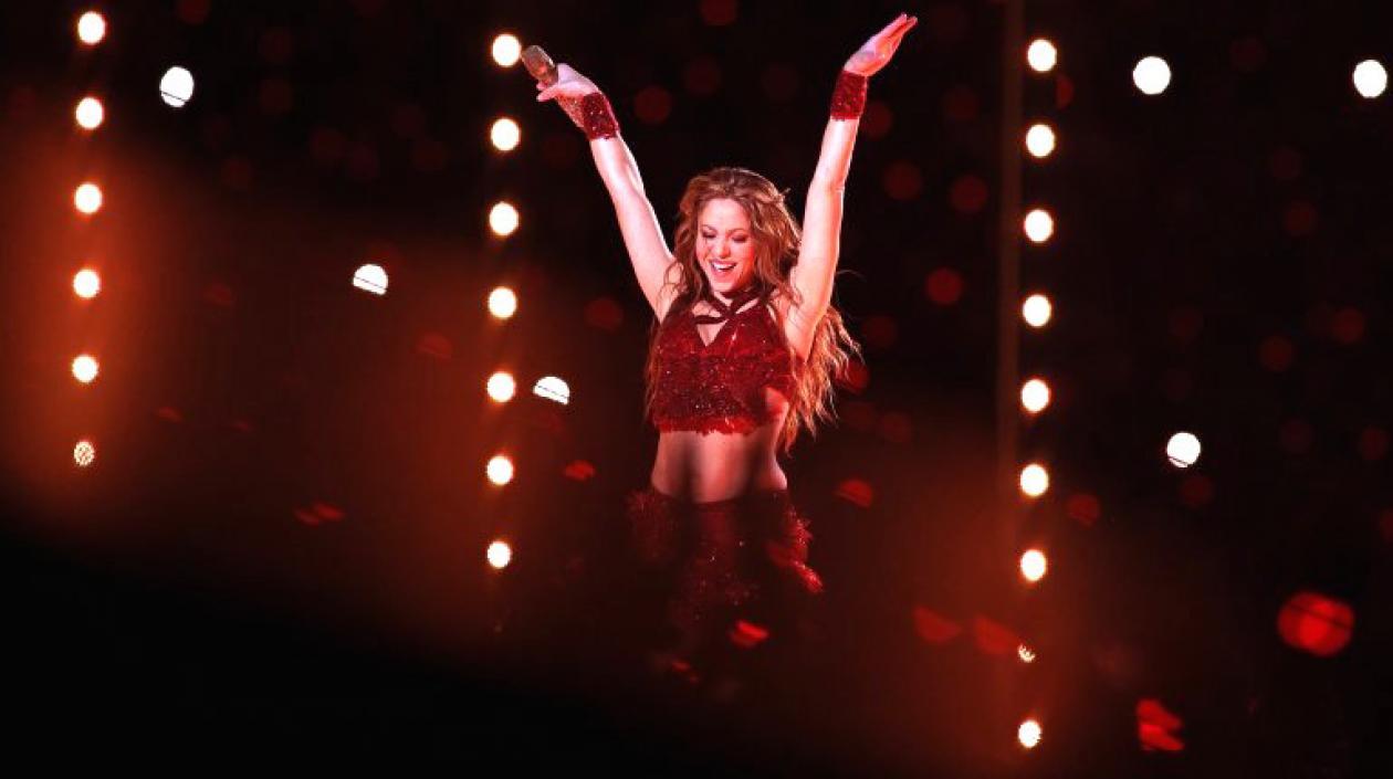 La cantante barranquillera Shakira.