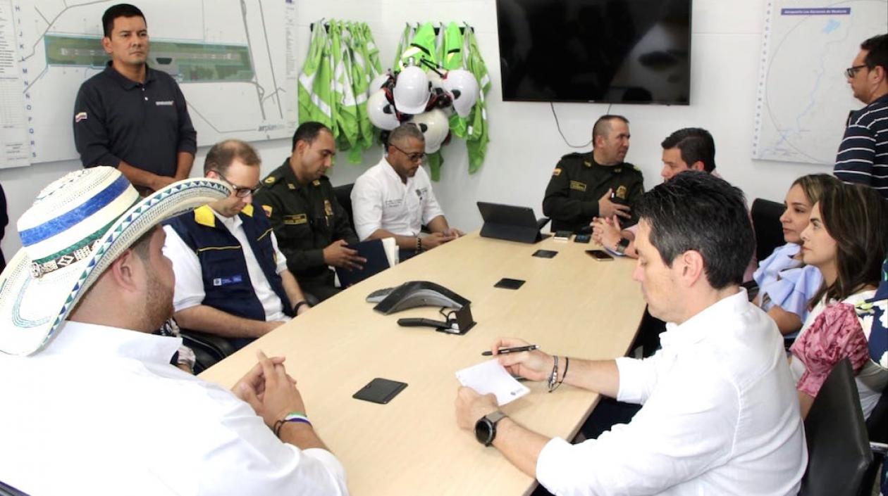 Sesión conjunta de las autoridades de Córdoba.