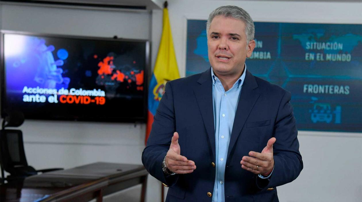 Iván Duque, Presidente de Colombia.