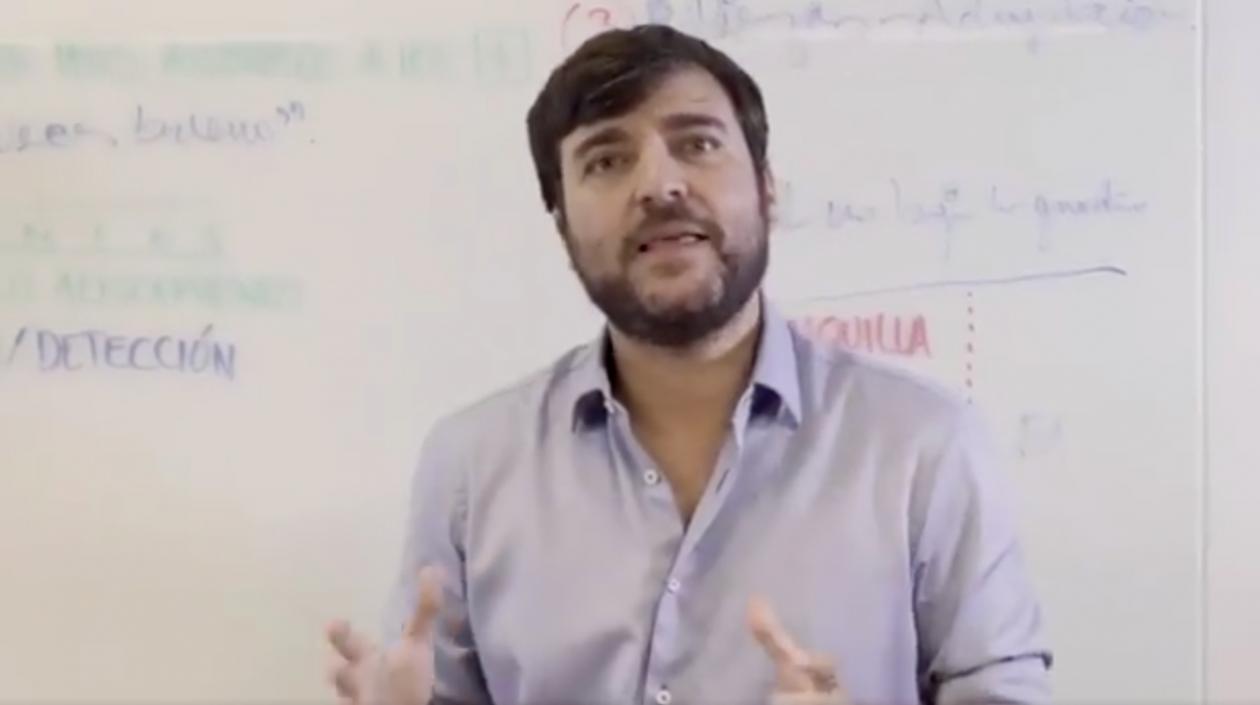 El Alcalde de Barranquilla, Jaime Pumarejo.