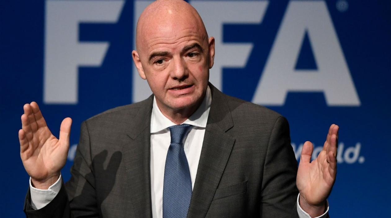 Gianni Infantino, presidente de la FIFA. 